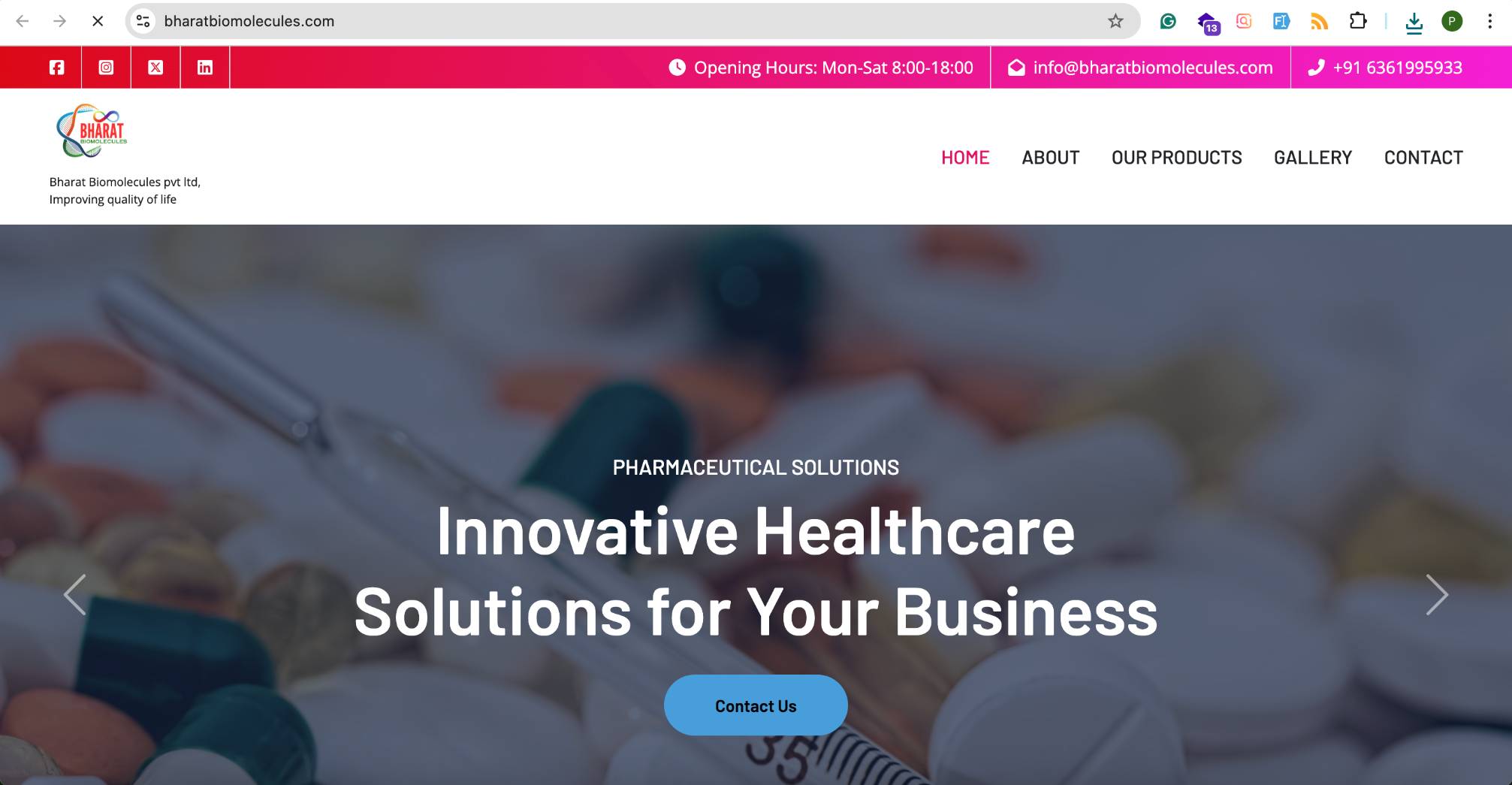 Bharat Biomolecules Pvt Ltd.
